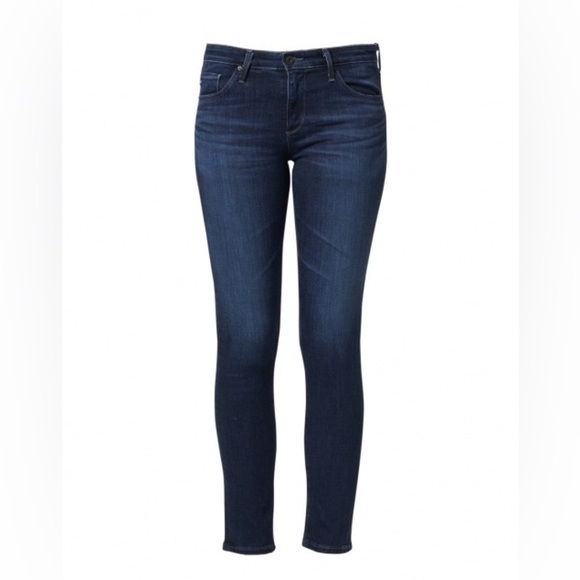 AG Adriano Goldschmied The legging Ankle Prima Dark Blue Slim Ankle Jean - Picture 5 of 8